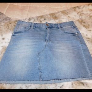 Jean Mini Skirt